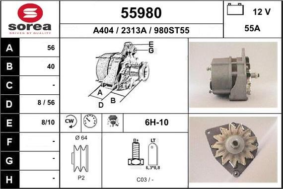 EAI 55980 - Ģenerators ps1.lv