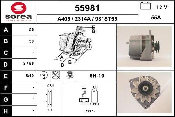 EAI 55981 - Ģenerators ps1.lv