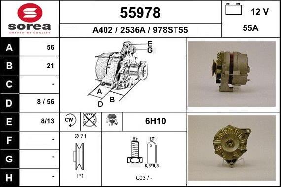 EAI 55978 - Ģenerators ps1.lv