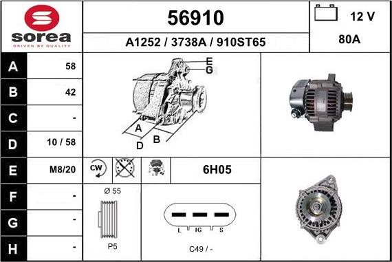 EAI 56910 - Ģenerators ps1.lv