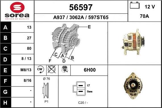 EAI 56597 - Ģenerators ps1.lv