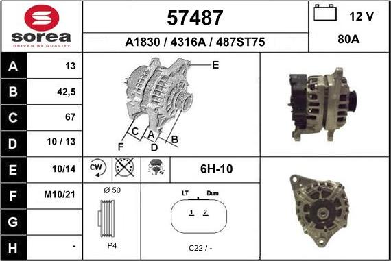 EAI 57487 - Ģenerators ps1.lv