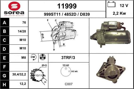 EAI 11999 - Starteris ps1.lv