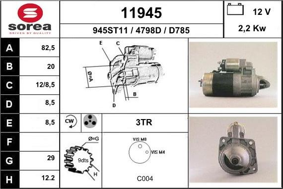 EAI 11945 - Starteris ps1.lv