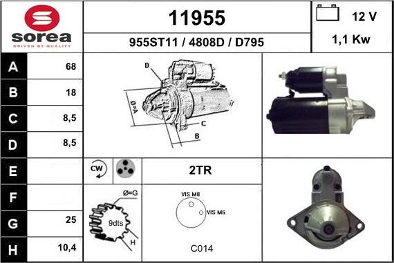 EAI 11955 - Starteris ps1.lv