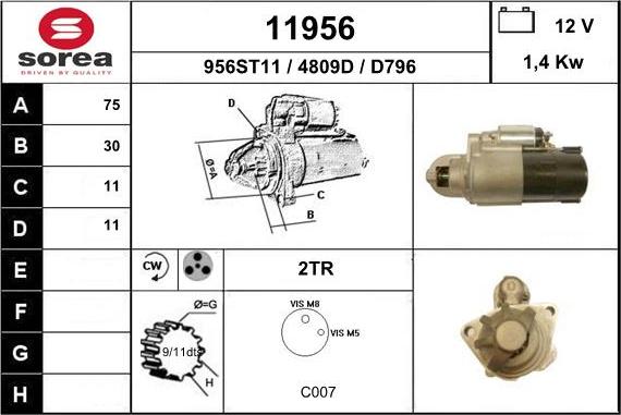 EAI 11956 - Starteris ps1.lv