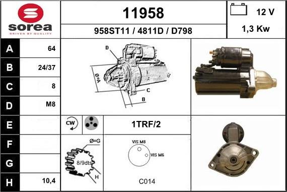 EAI 11958 - Starteris ps1.lv