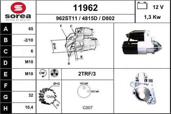 EAI 11962 - Starteris ps1.lv