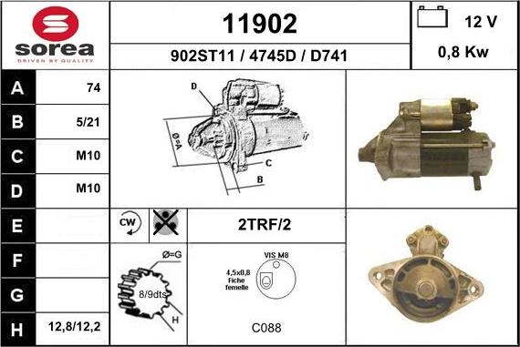 EAI 11902 - Starteris ps1.lv