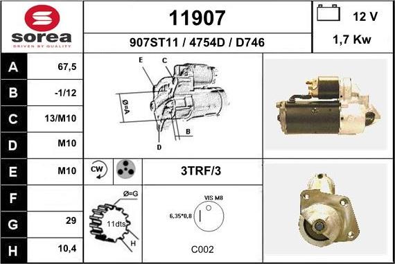 EAI 11907 - Starteris ps1.lv