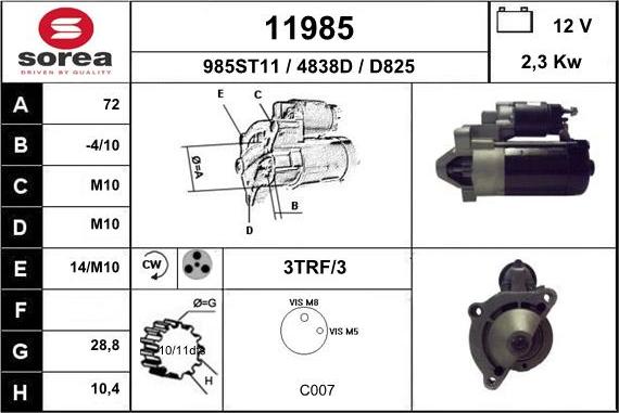 EAI 11985 - Starteris ps1.lv