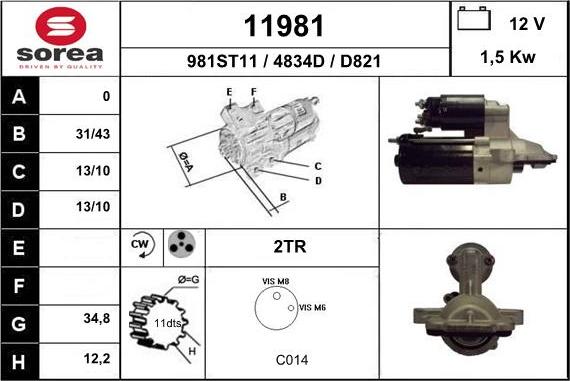 EAI 11981 - Starteris ps1.lv