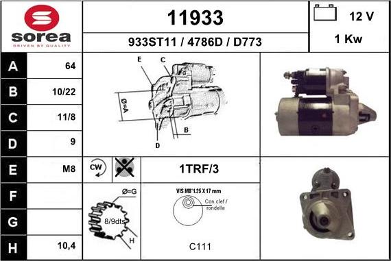 EAI 11933 - Starteris ps1.lv