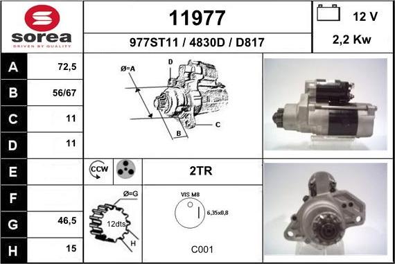 EAI 11977 - Starteris ps1.lv