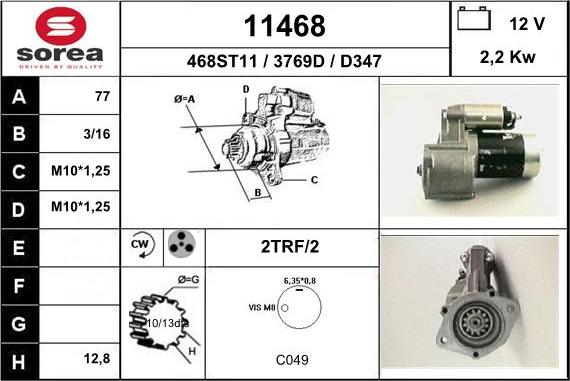 EAI 11468 - Starteris ps1.lv