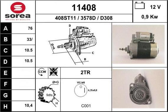 EAI 11408 - Starteris ps1.lv