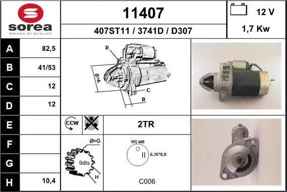 EAI 11407 - Starteris ps1.lv