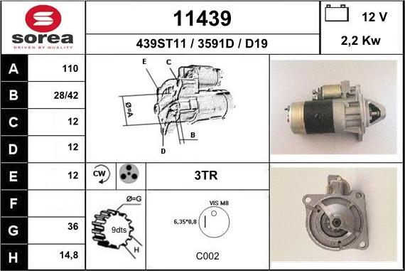 EAI 11439 - Starteris ps1.lv