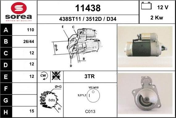 EAI 11438 - Starteris ps1.lv