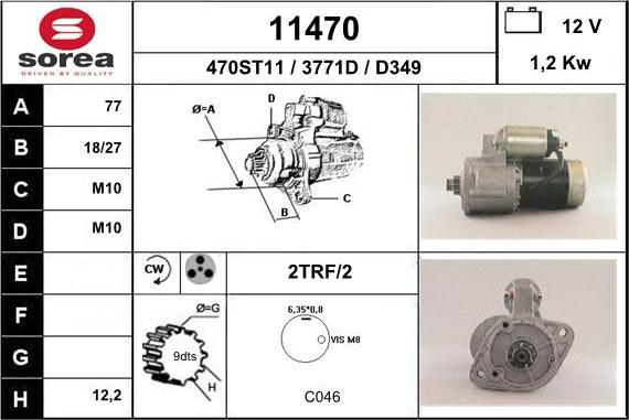 EAI 11470 - Starteris ps1.lv