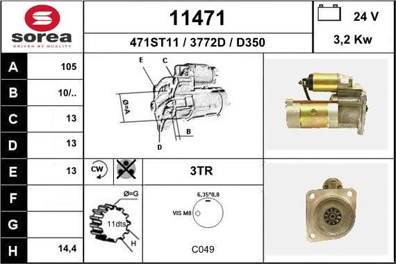 EAI 11471 - Starteris ps1.lv