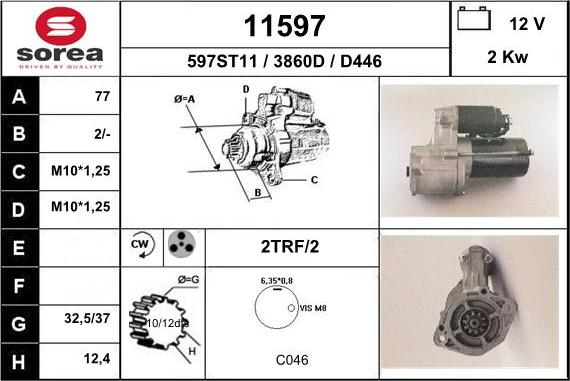 EAI 11597 - Starteris ps1.lv