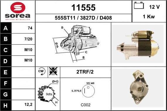 EAI 11555 - Starteris ps1.lv