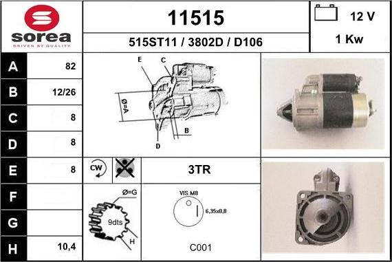 EAI 11515 - Starteris ps1.lv