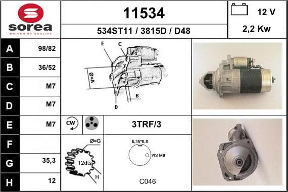 EAI 11534 - Starteris ps1.lv