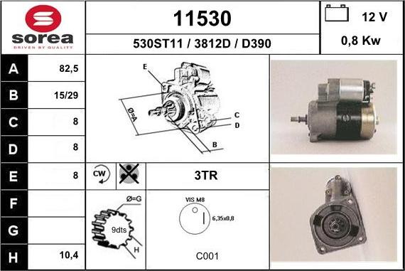 EAI 11530 - Starteris ps1.lv