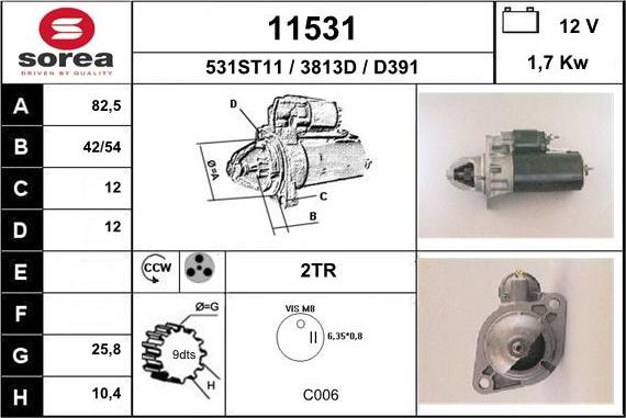 EAI 11531 - Starteris ps1.lv