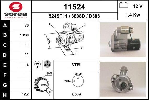 EAI 11524 - Starteris ps1.lv