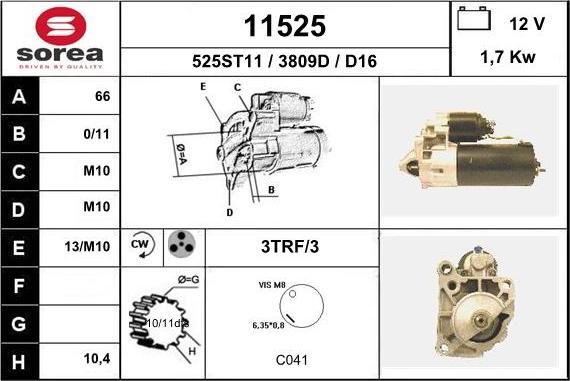 EAI 11525 - Starteris ps1.lv