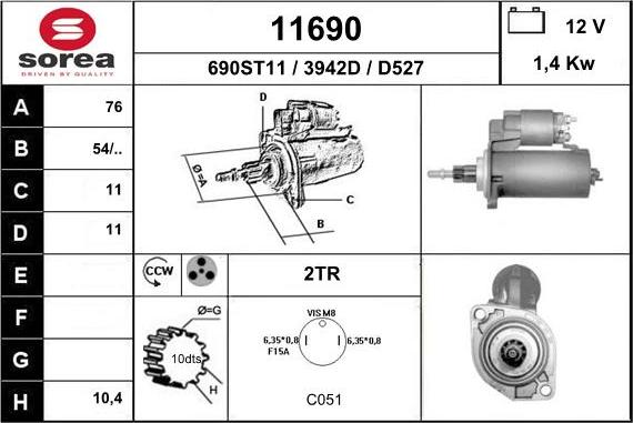 EAI 11690 - Starteris ps1.lv