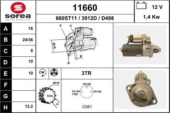 EAI 11660 - Starteris ps1.lv