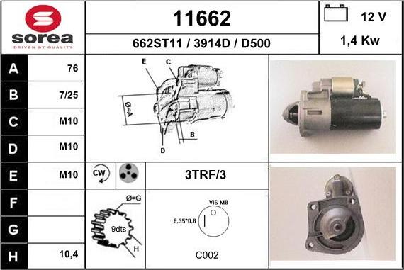 EAI 11662 - Starteris ps1.lv