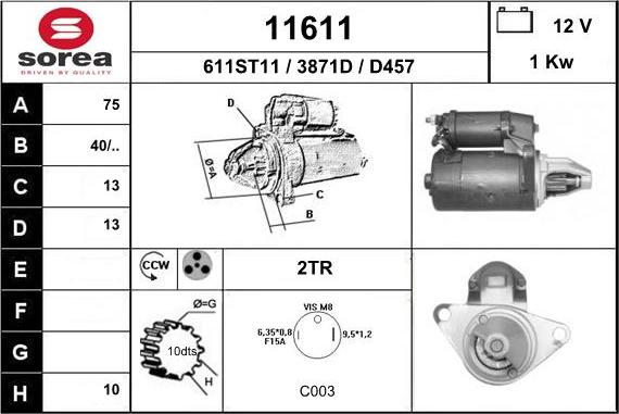 EAI 11611 - Starteris ps1.lv