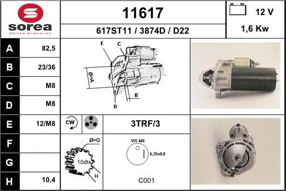 EAI 11617 - Starteris ps1.lv