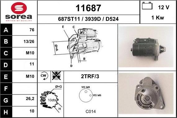 EAI 11687 - Starteris ps1.lv