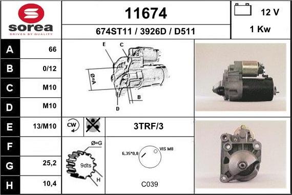 EAI 11674 - Starteris ps1.lv