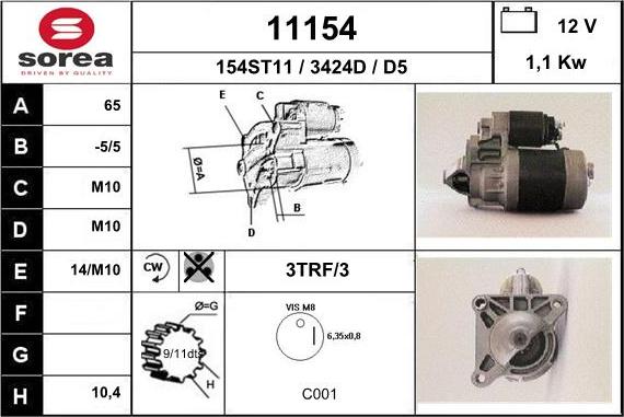 EAI 11154 - Starteris ps1.lv