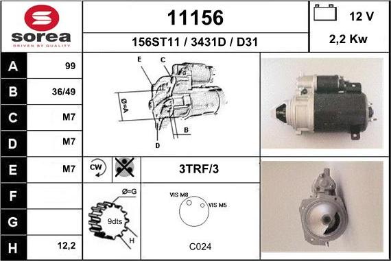 EAI 11156 - Starteris ps1.lv