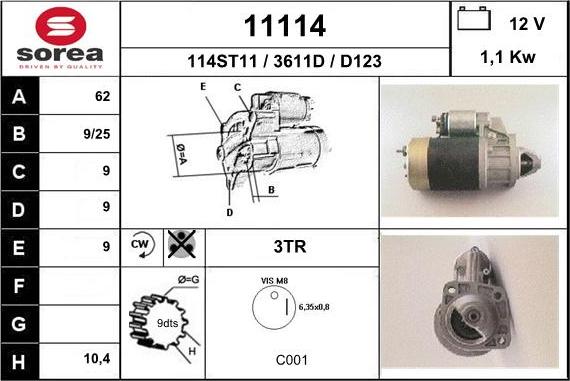 EAI 11114 - Starteris ps1.lv