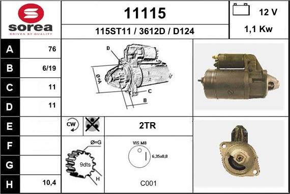 EAI 11115 - Starteris ps1.lv