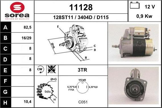 EAI 11128 - Starteris ps1.lv