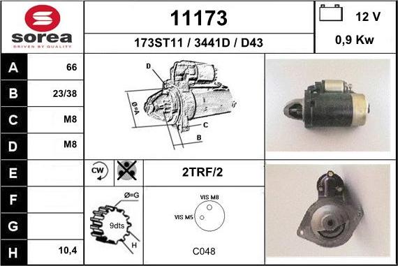 EAI 11173 - Starteris ps1.lv