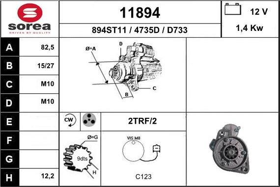 EAI 11894 - Starteris ps1.lv