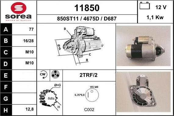 EAI 11850 - Starteris ps1.lv