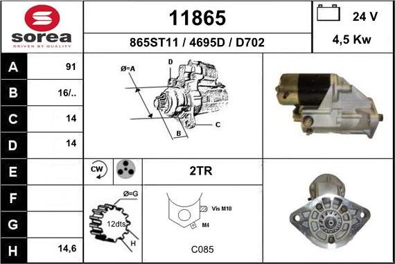 EAI 11865 - Starteris ps1.lv