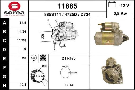 EAI 11885 - Starteris ps1.lv